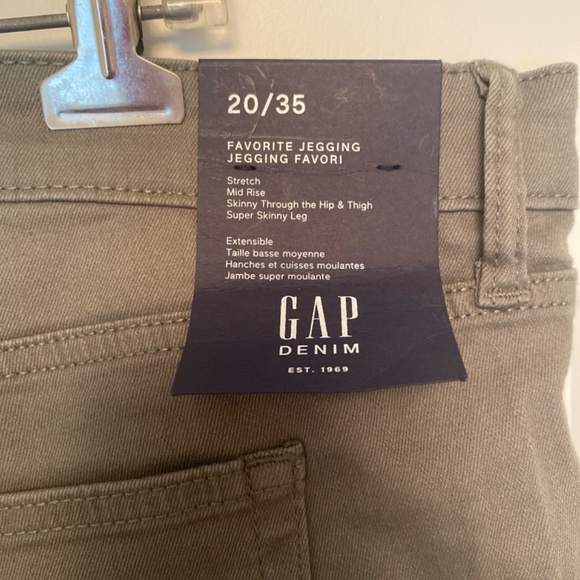 Gap Khaki green jeans - Picture 3 of 4